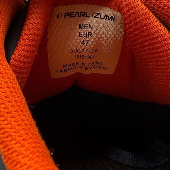 Pearl Izumi X-ALP Flow Lace Up Navy Blue Cycling Sneakers - Men’s EU 47 - Picture 9 of 11